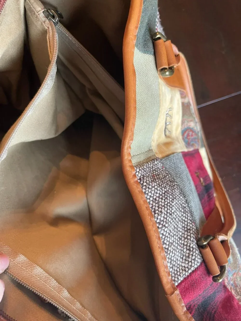 Vintage 90's  L.L.Bean Boat & Tote Bag - Picture 6 of 15